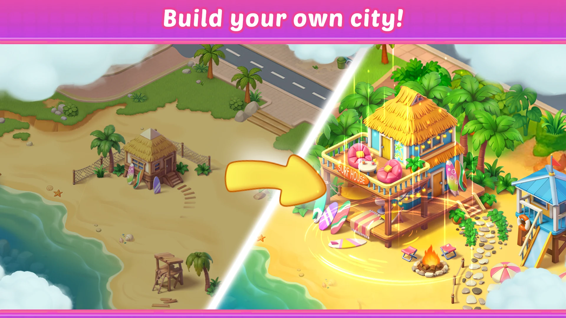 TropicVille: Merge & Chill screenshot