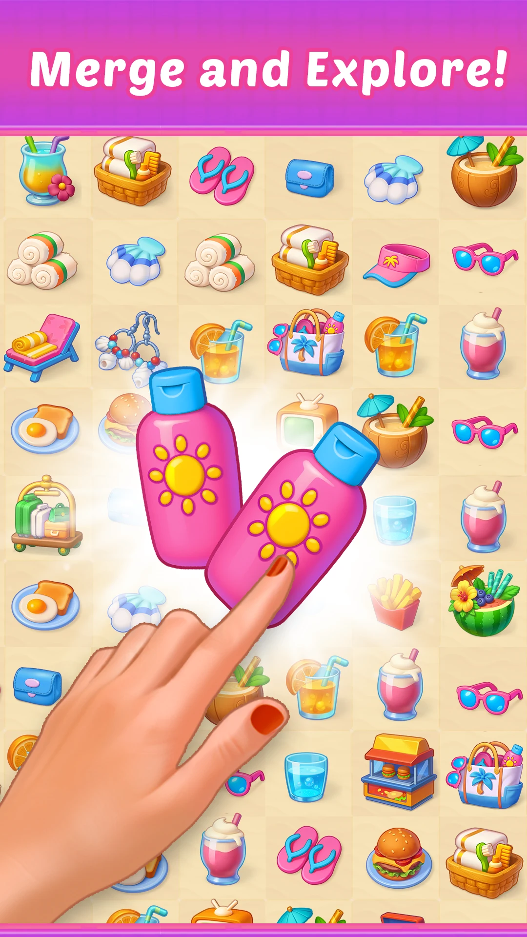 TropicVille: Merge & Chill screenshot