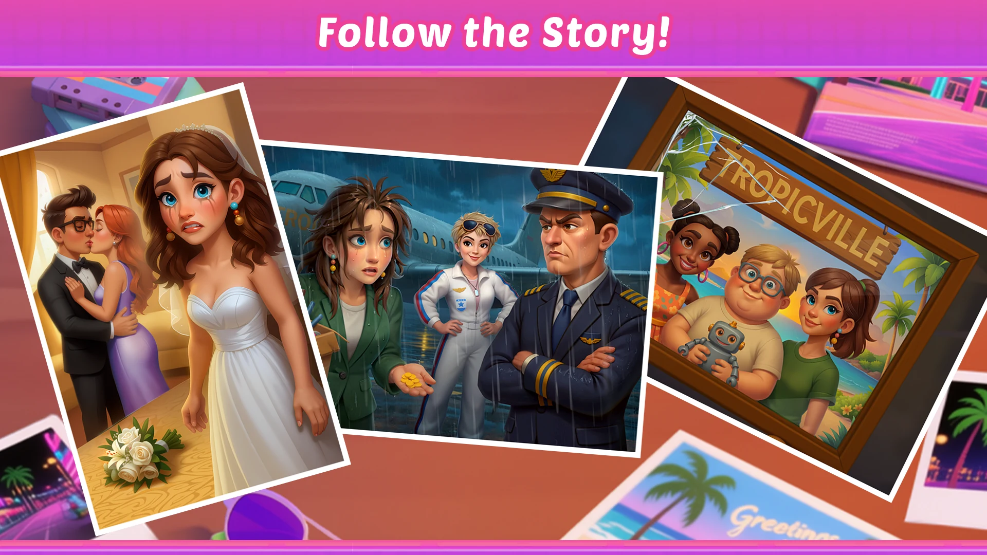 TropicVille: Merge & Chill screenshot