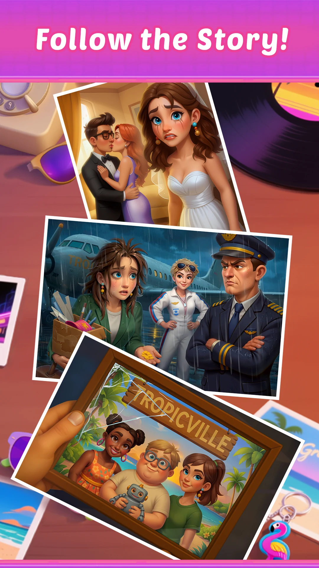 TropicVille: Merge & Chill screenshot