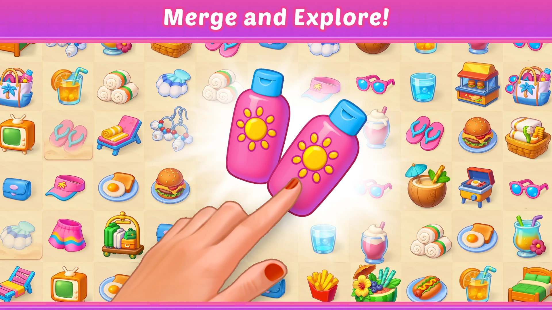TropicVille: Merge & Chill screenshot