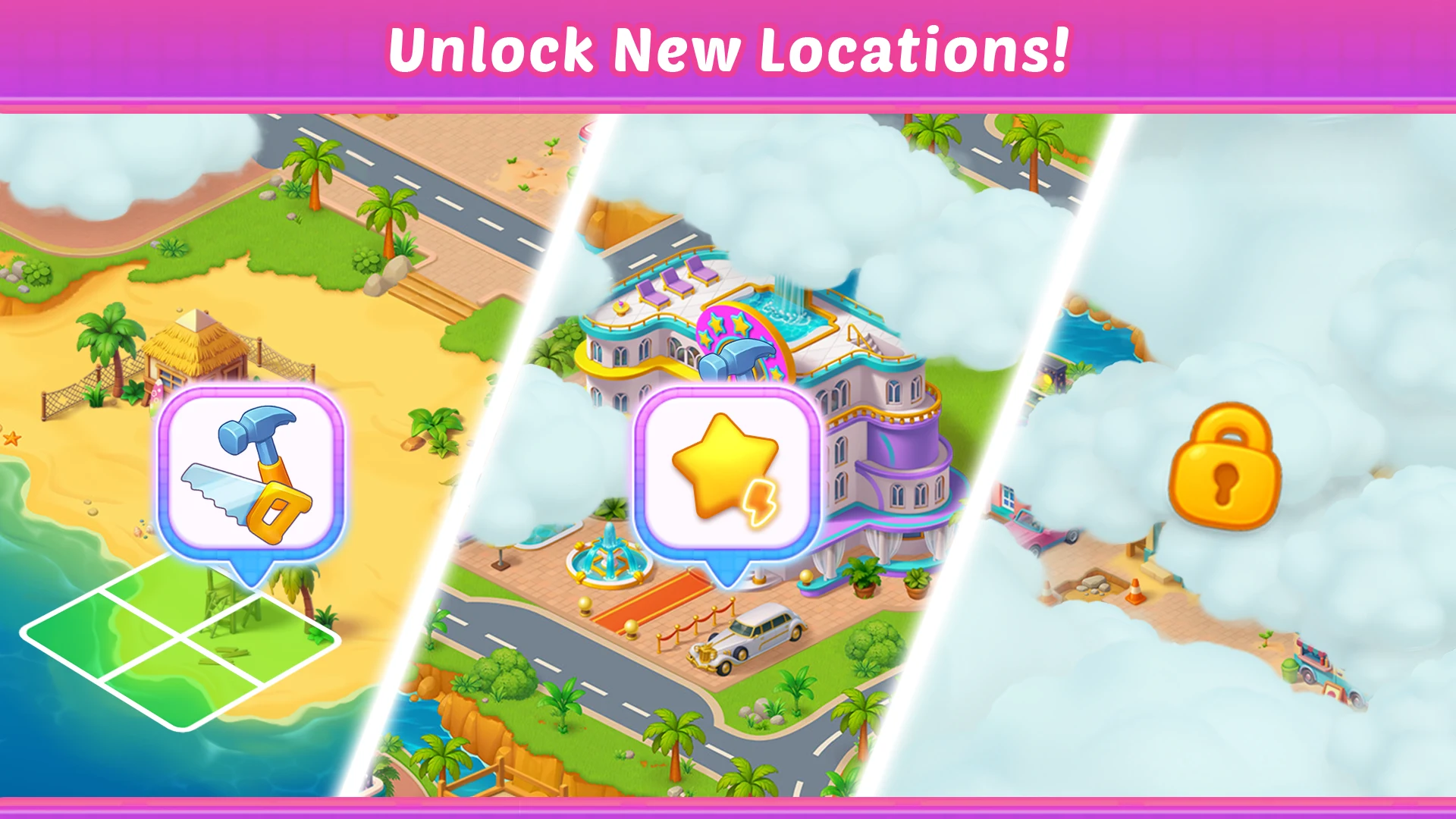 TropicVille: Merge & Chill screenshot